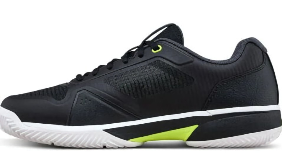 (EU) Кроссовки мужские Wilson Rush Lite 5 Clay Black Wrs338730, Чёрные (р. 42 2/3)