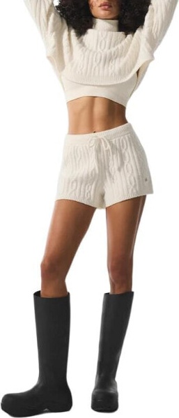 (CN) Свитер женский Alo Yoga Knitwear Ivory, Бежевый (M)