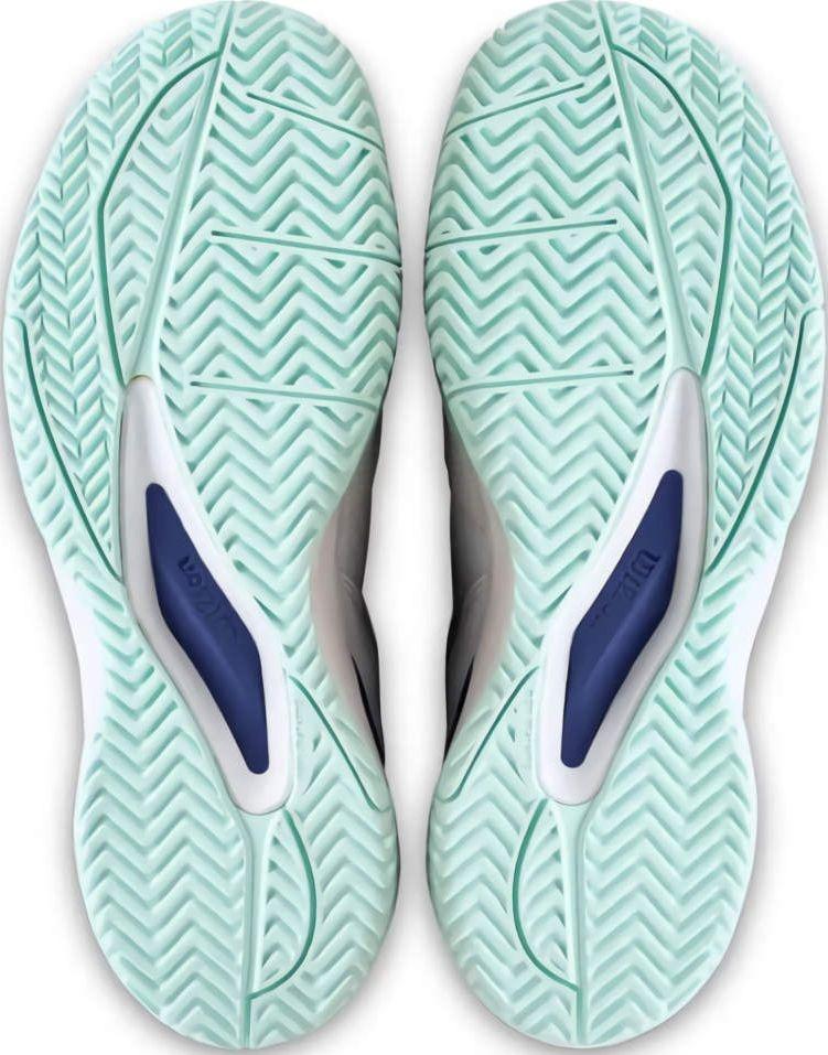 (EU) Кроссовки женские Wilson Rush Pro Ace Turquoise Junior Wrs337600, Белые (р. 38 2/3)