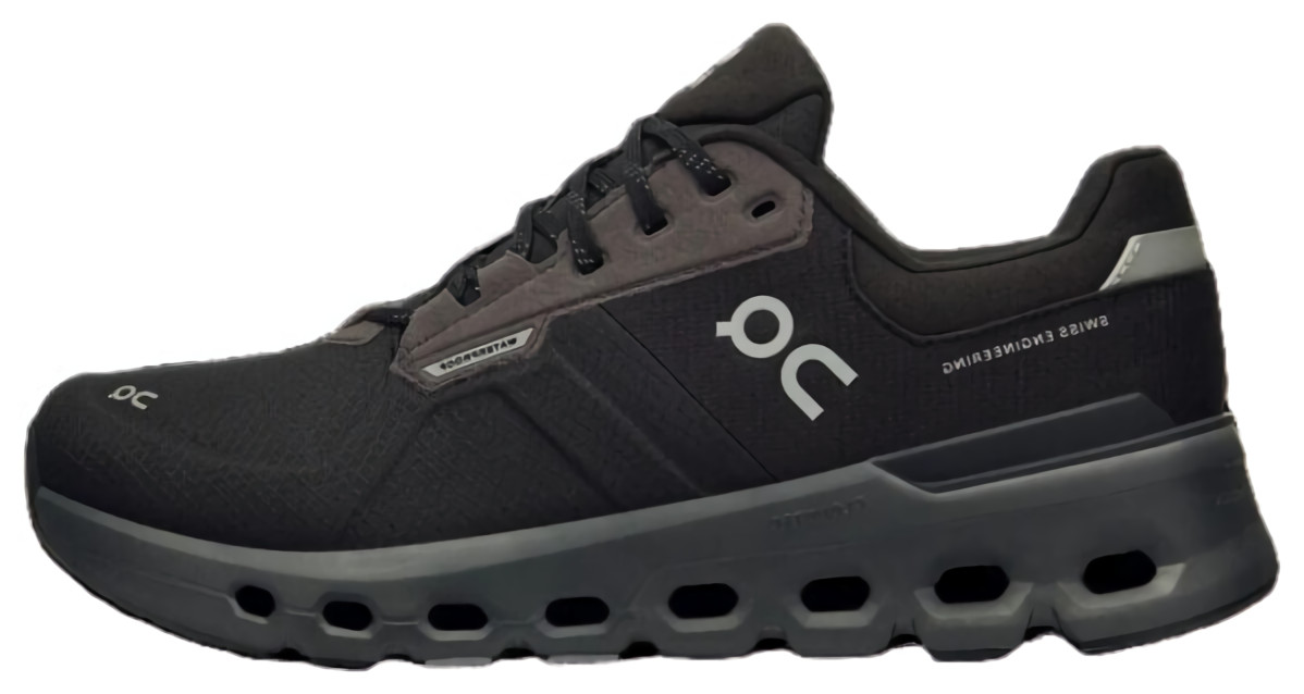 (CN) Кроссовки мужские On Cloudrunner 2 Waterproof, Чёрные (р. 42)
