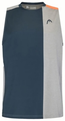 (EU) Майка мужская Head, Синяя (2XL)