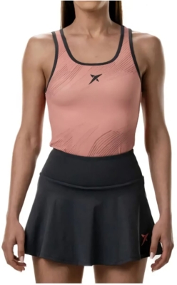 (EU) Майка женская Drop Shot Lirio, Розовая (2XL)