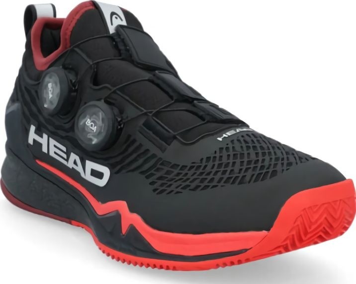 (EU) Кроссовки мужские Head Endure Pro Boa Clay Black/Red 273016, Чёрные (р. 42)