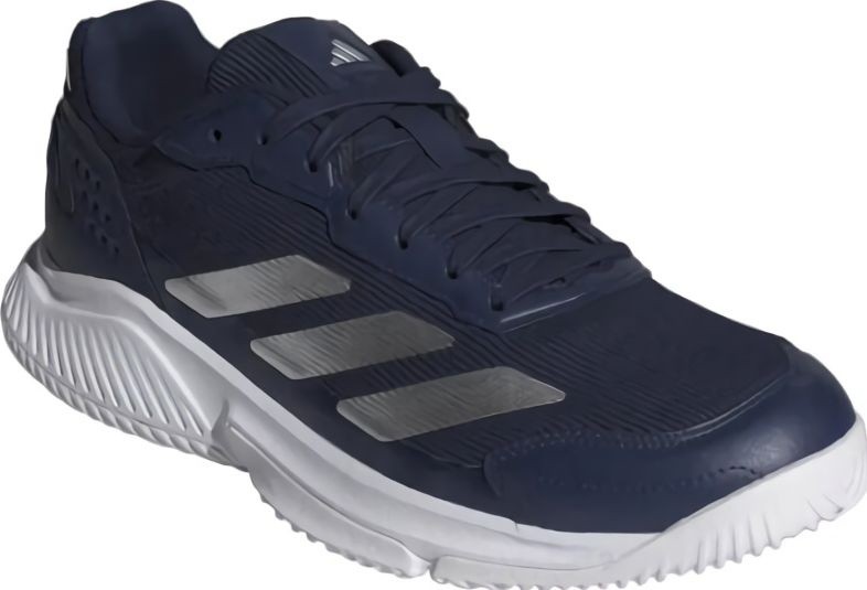 (EU) Кроссовки мужские Adidas Courtquick Padel Navy Blue Kj3633, Синие (р. 45 1/3)