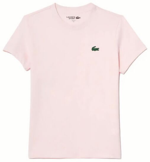 (EU) Футболка женская Lacoste Core Performance TF9246, Розовая (XXS)
