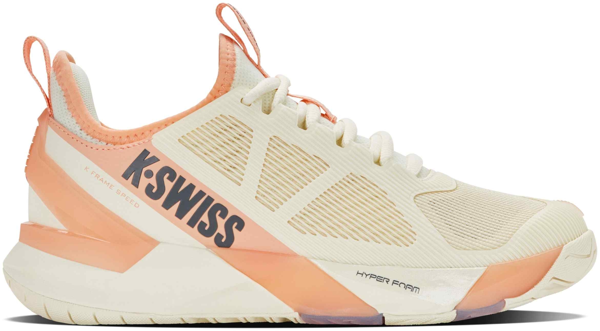 Кроссовки женские K-Swiss K-Frame Speed, Светло-бежевые/Персиковые (р. 36)