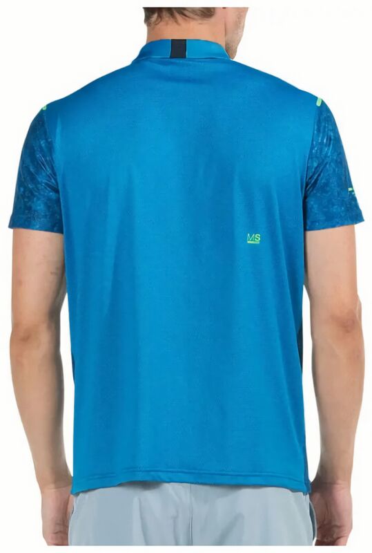 (EU) Поло мужское Bullpadel Atei глубокий синий, Синие (2XL)