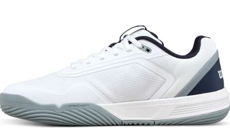 (EU) Кроссовки мужские Wilson Courtglide Padel White/Gray, Белые (р. 47 1/3)