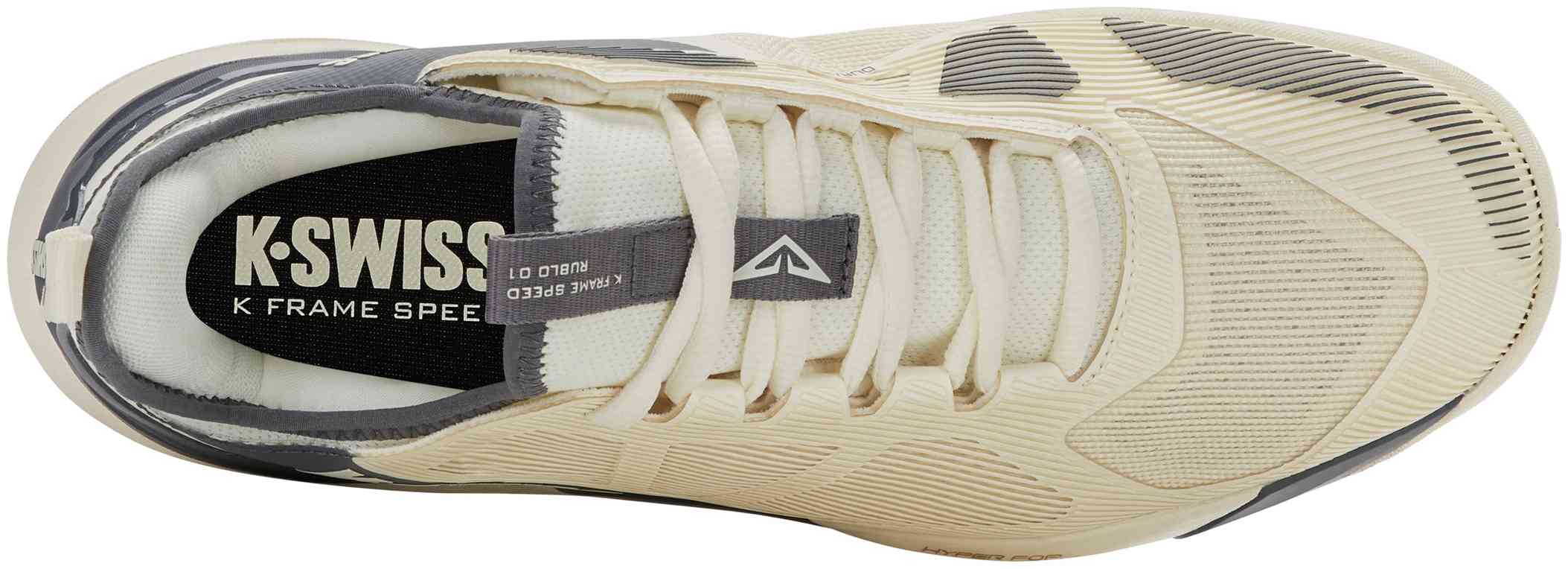 Кроссовки мужские K-Swiss K-Frame Speed Rublo, Светло-бежевые/Серые (р. 49)