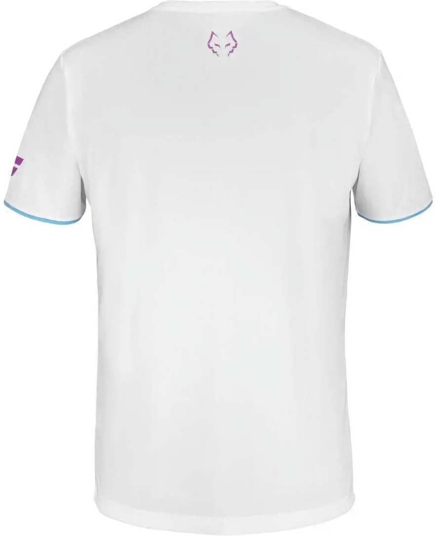 (EU) Футболка мужская Babolat Juan Lebrón, Белая (XL)