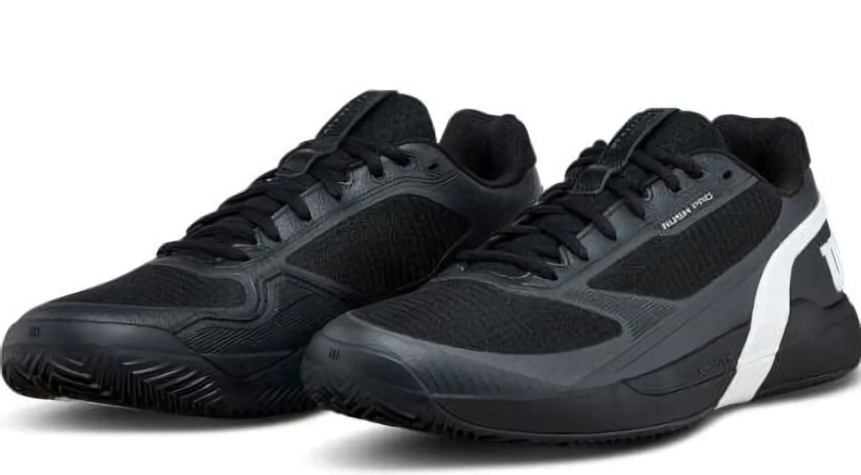(EU) Кроссовки мужские Wilson Rush Pro 5 Clay Black Wrs338720, Чёрные (р. 46 2/3)