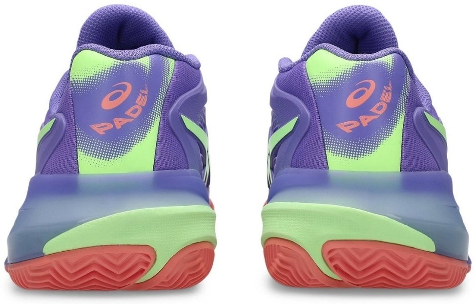 Кроссовки женские Asics Gel Resolution X Padel, Фиолетовые/Салатовые (р. 26)