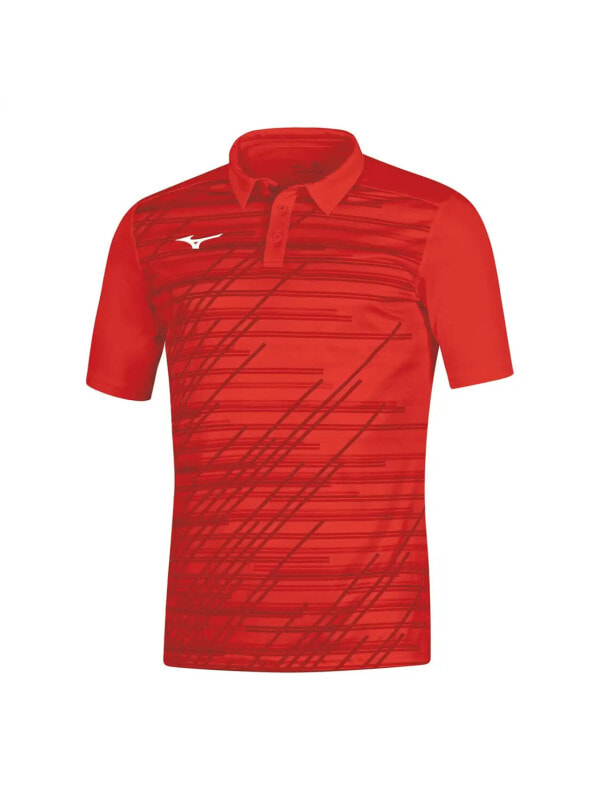 (EU) Поло мужское Mizuno Chiba, Красное (2XL)