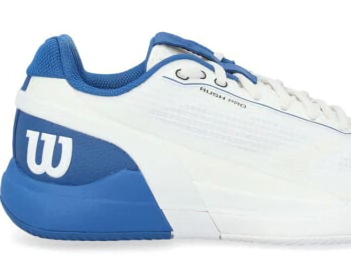 (EU) Кроссовки мужские Wilson Rush Pro 5 White Wrs338520, Белые (р. 47 1/3)