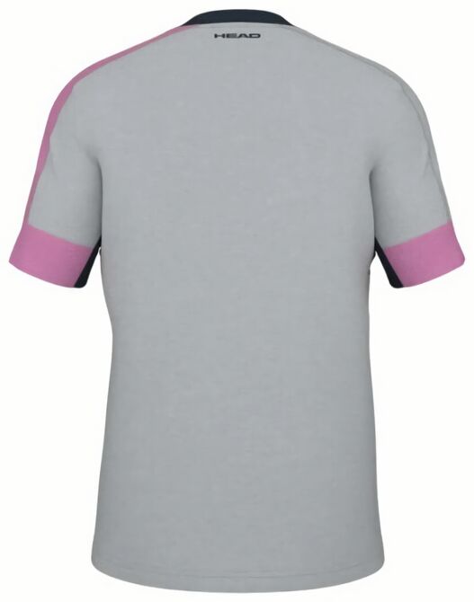 (EU) Футболка мужская Head Play Tech, Фиолетовая (XL)