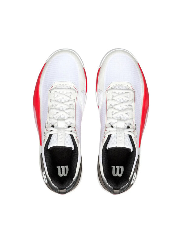 WILSON RUSH TOUR 5 CLAY WHITE/RED WRS339940