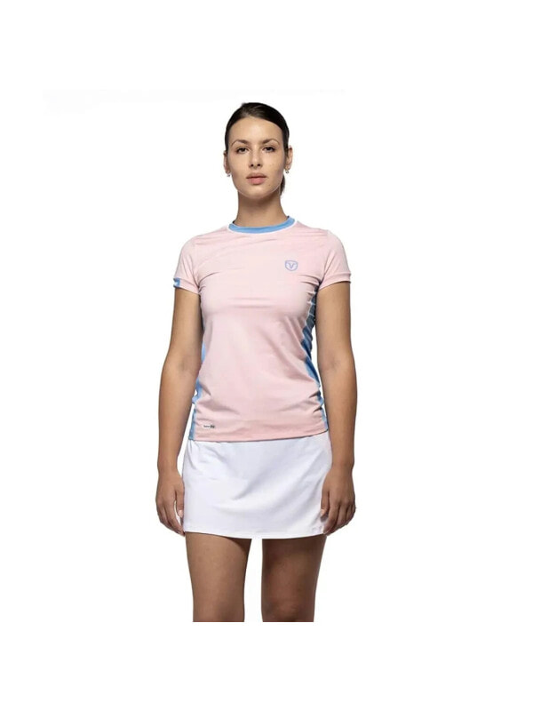 (EU) Футболка женская Vairo Pro, Розовая (XL)