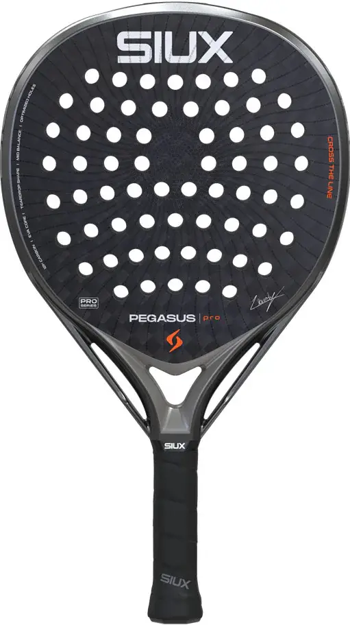 Ракетка для падел тенниса Siux Pegasus Pro Storm Grey 2026