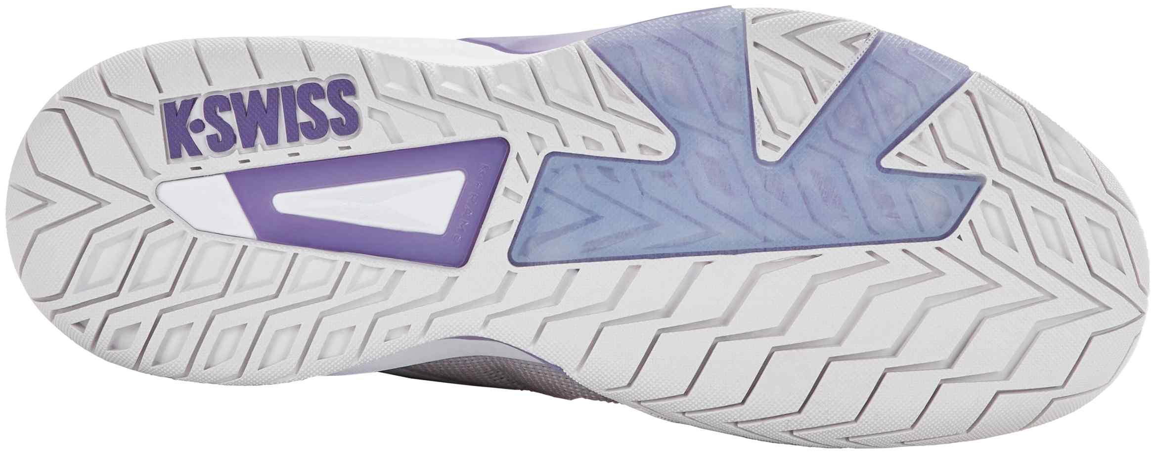 Кроссовки женские K-Swiss K-Frame Speed, Светло-серые/Белые/Фиолетовые (р. 37)