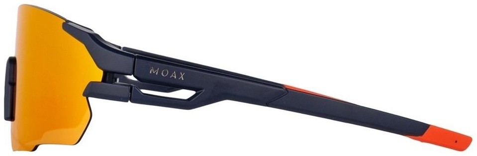 Очки солнцезащитные Moax Lauf, Черный/Оранжевый
