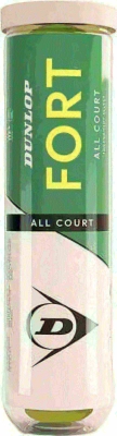 (EU) Мячи для падел тенниса Dunlop Fort All Court 601607 (4 шт)
