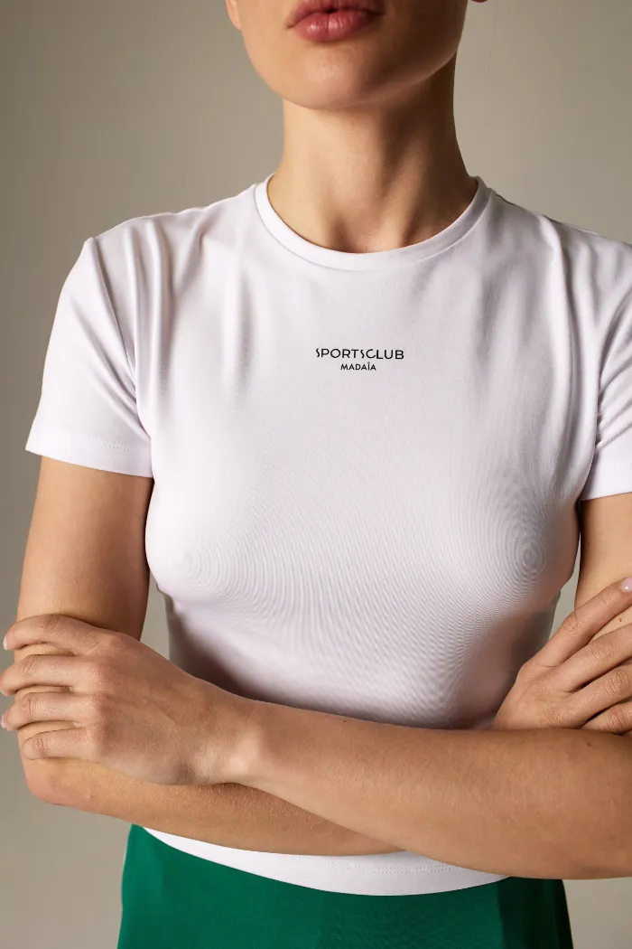 Футболка женская Madaia Basic, Белая (M)
