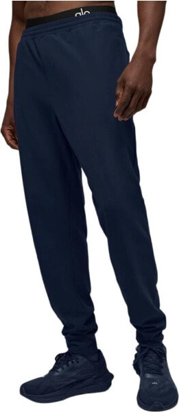 (CN) Брюки мужские Alo Yoga Conquer Max Performance Jogger Casual Pants, Синие (XL)