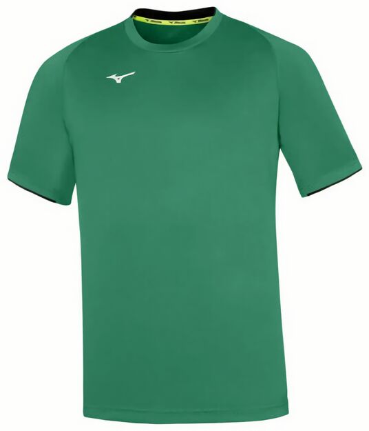 (EU) Футболка мужская Mizuno Core, Зелёная (2XL)