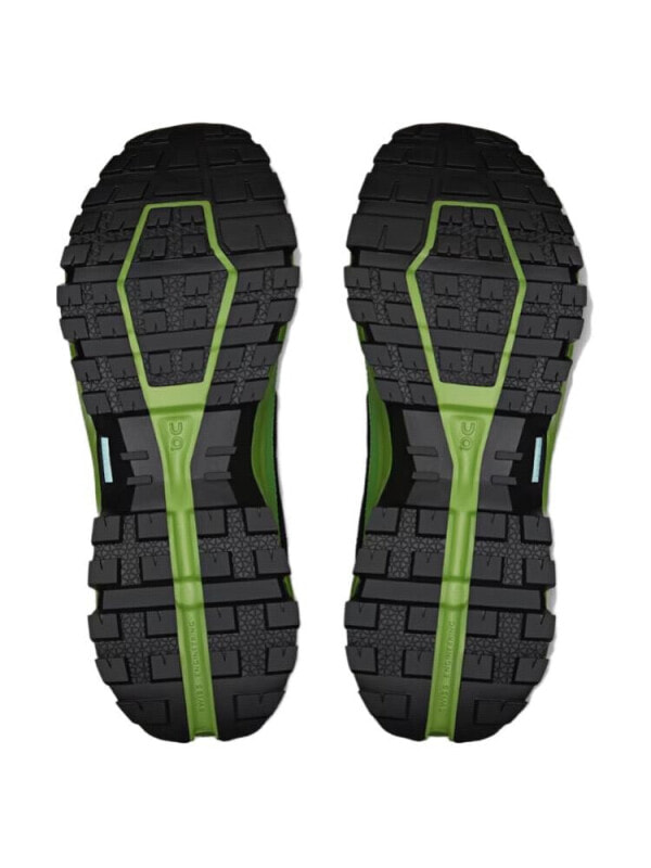 On Cloudrock Waterproof Low top Hiking Shoes Men's Black Green