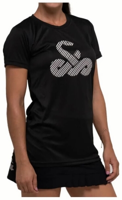 (EU) Футболка женская Vibor-A Taipan 41201, Чёрная (XS)