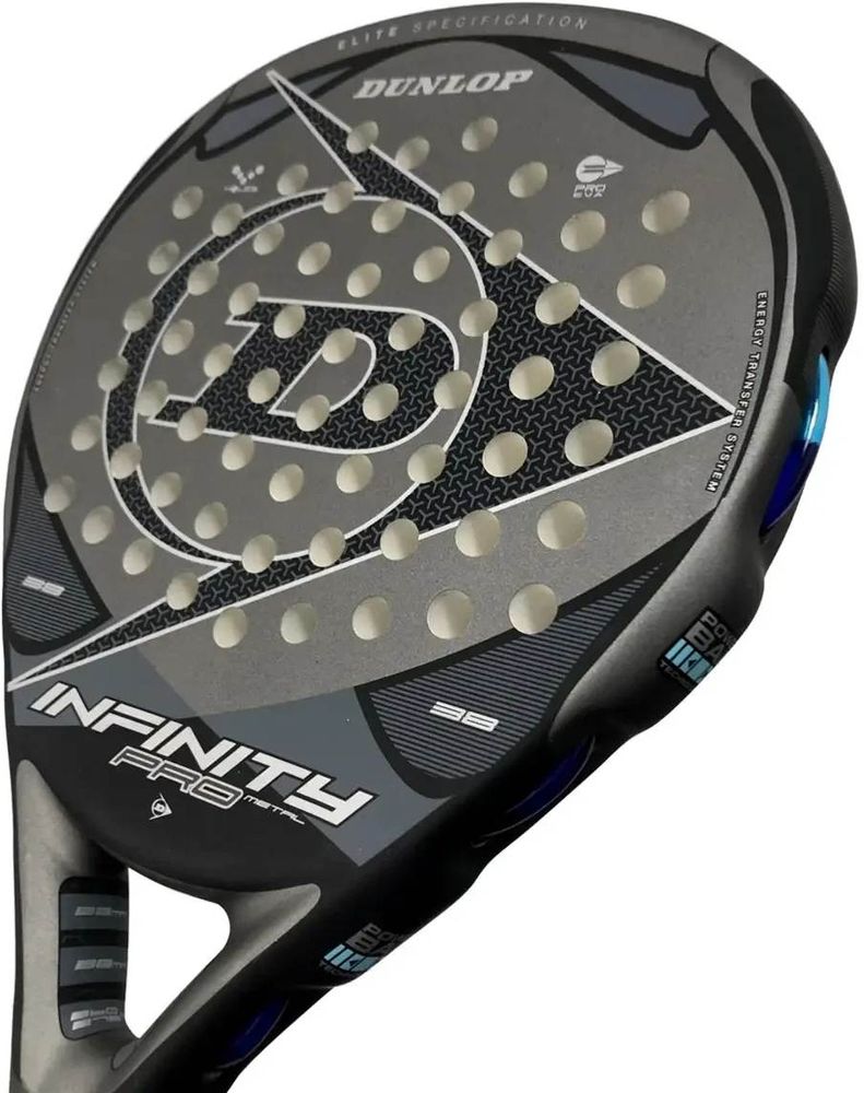 (EU) Ракетка для падел тенниса Dunlop Infinity Pro G1 Hl Metal