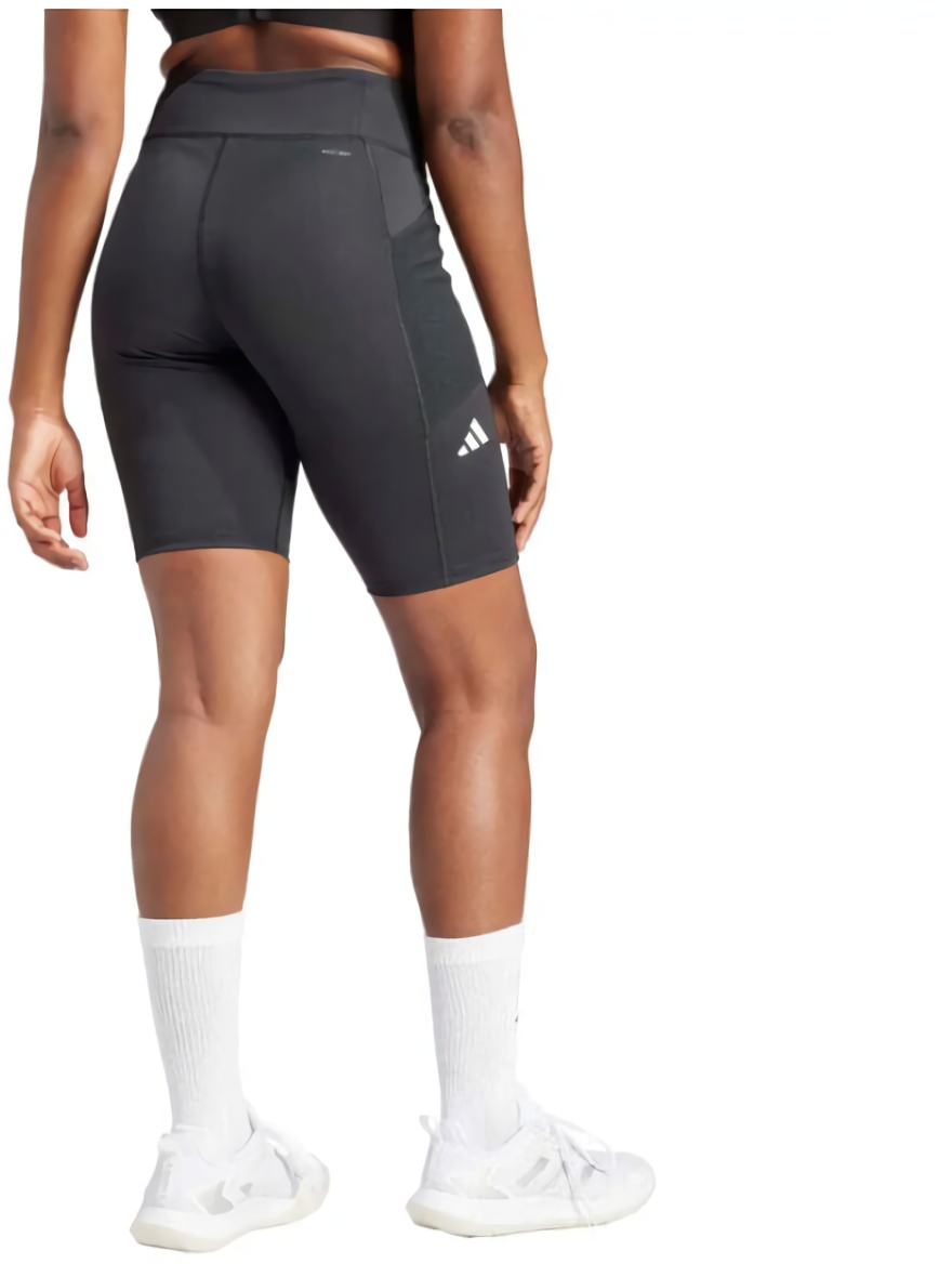 (EU) Леггинсы для девочек Adidas MATCH SHORT, Чёрные (L)