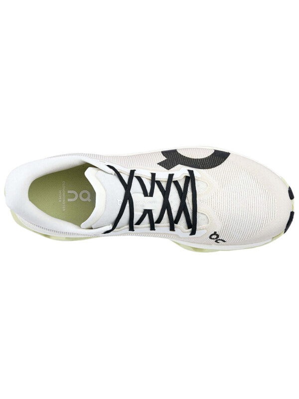 On Cloudmonster 3 Support Balance Rebound Running Shoes Men's Light Gray White