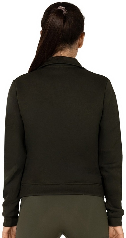 Свитшот женский Elewin Castor Dark Green, Темно-зеленый (M)