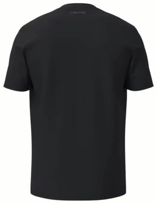 (EU) Футболка мужская Head Club оригинальная, Чёрная (L)
