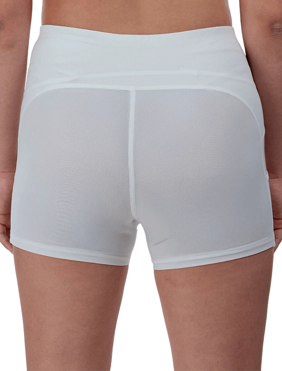 Велосипедки женские Mizuno Short Tight W, Белые (L)