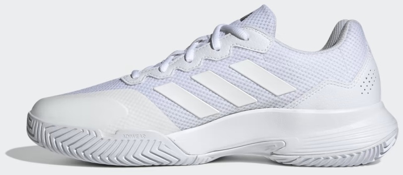 Кроссовки мужские Adidas Gamecourt 2.0, Белые, теннисные (р. 43)