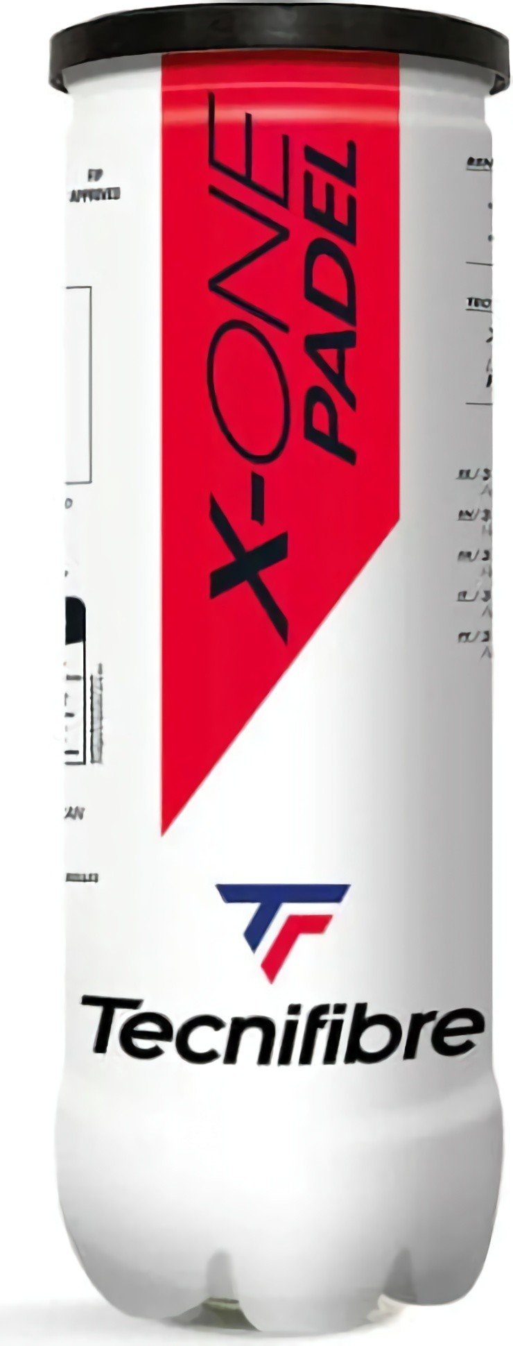 (EU) Мячи для падел тенниса Tecnifibre Padel X-One 60PADXO243, 24 банки (3 шт в банке)