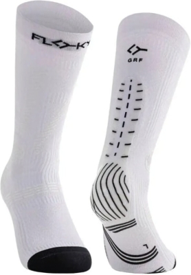 (EU) Носки унисекс Floky Multisport Medium GRF, с защитой от вибраций, для восстановления мышц, Белые (XS/S)