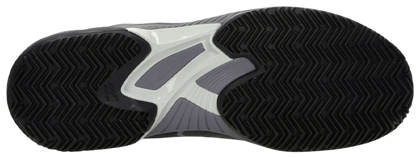 Кроссовки мужские Mizuno Wave Exceed Court Clay, Odyssey Gray/White/BlueGranite, для грунтовых кортов (р. EUR 41)