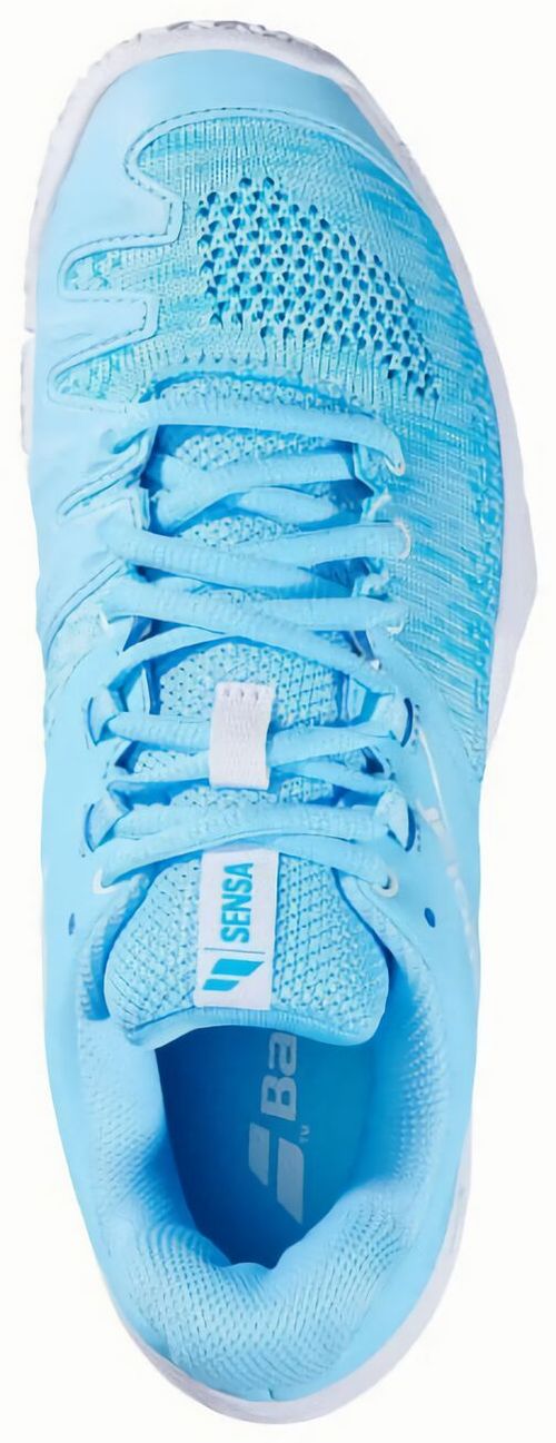 (EU) Кроссовки женские Babolat Sensa, 3A1F25C757, Светло-Синие (р. 38,5)