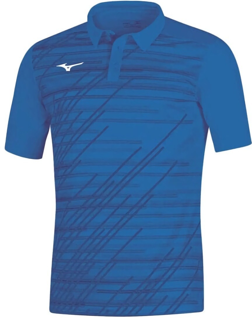 (EU) Поло мужское Mizuno Chiba, Синее (XL)