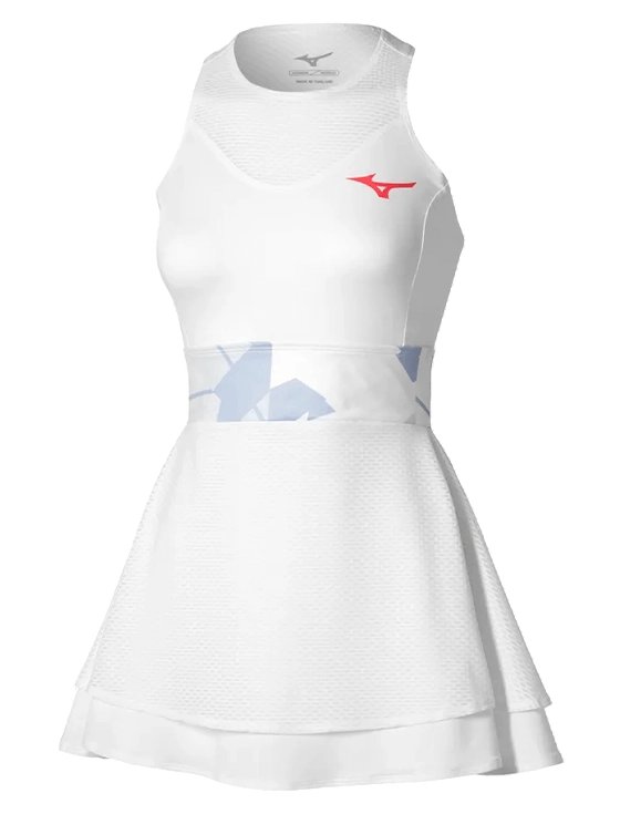 Платье женское Mizuno Daybreakers Dress W, Белое (M)