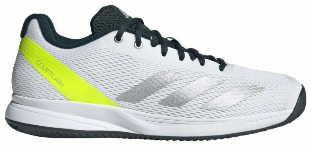 (EU) Кроссовки мужские Adidas Courtflash Speed 2, JP7309, Белые (р. 47,3)