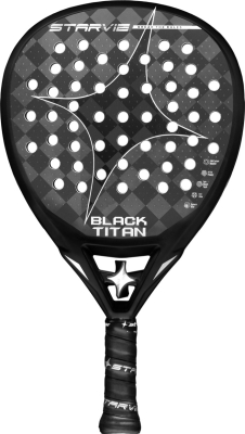 Ракетка для падел тенниса Starvie Black Titan 2026
