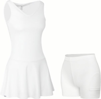 Платье Valency Sport Wimbledon Grace, Белое (M)