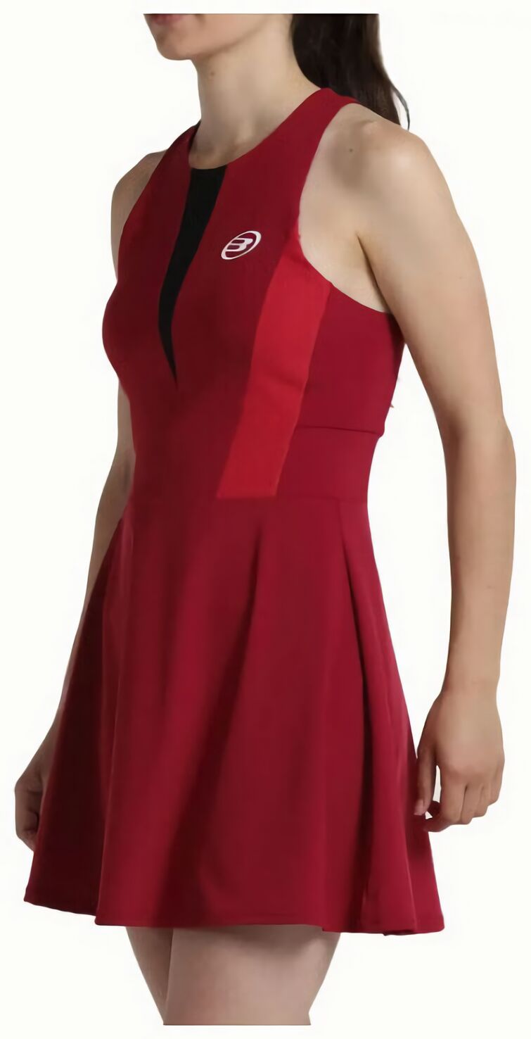 (EU) Платье женское Bullpadel Yacer 24V, Красное (XL)
