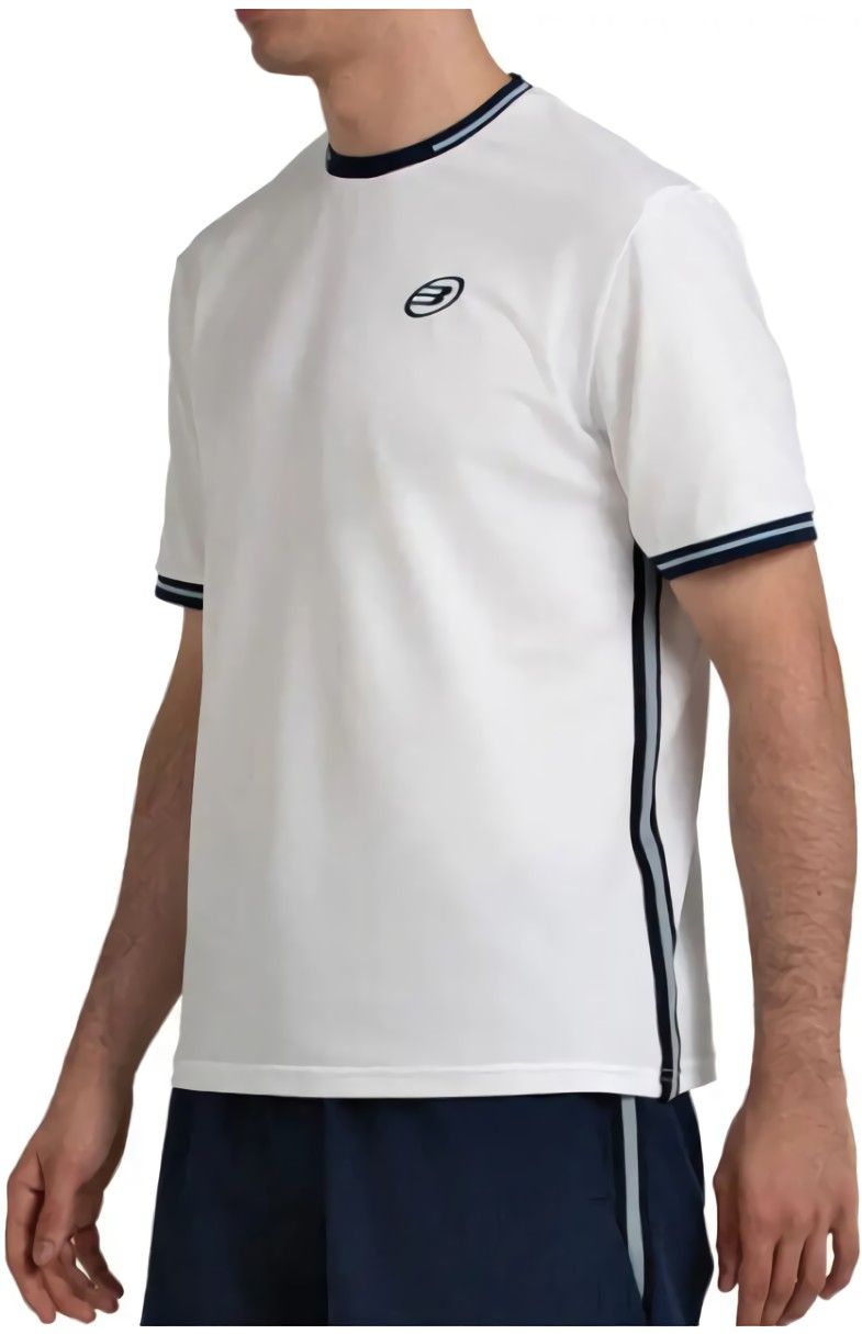 (EU) Футболка мужская Bullpadel LATHE, Белая (M)