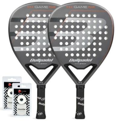 (EU) Ракетки для падел тенниса мужские Bullpadel Game Power Duo Pack