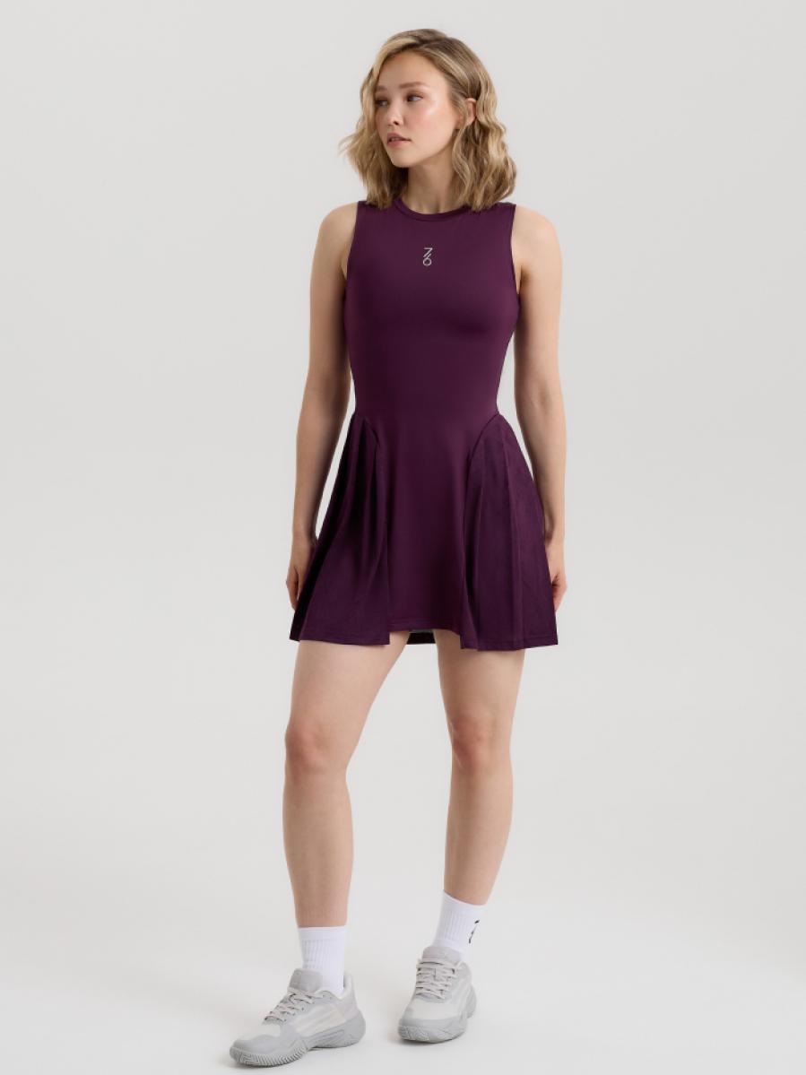 Платье женское 7/6 Mari Dress 2.0 - Potent Purple, Винное (S)